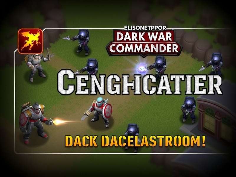 Dark War Commander Game Banner
